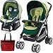 Peg Perego 2011 Pliko P3 Travel System with a Diaper Bag - Myrto Green