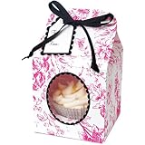 Meri Meri Cupcake Box Toile, Small 4-Pack
