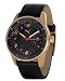Puma Men's Race Black Leather Watch #PU14077A0206.039