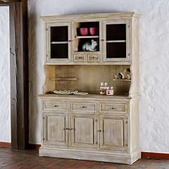 LANDHAUS K�CHENSCHRANK BUFFET SCHRANK braun