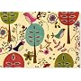 Folk Art Birds Note Cards (Stationery) (Boxed Notes)