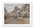Camille Pissarro, Pontoise, the Road to Gisors in Winter