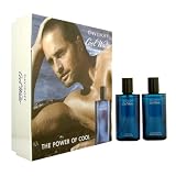 Cool Water For Men Giftset For Men by Davidoff - EDT Spray 75ml + Aftershave 75ml