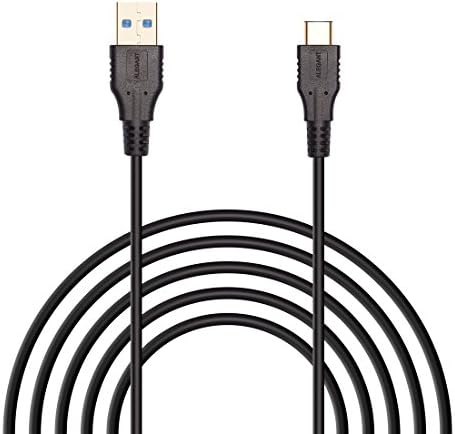 Alegant Type C Charging Data Cable, 6.6 Feet - Black