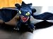 How to Train Your Dragon 17" Inch lomg Deluxe Night Fury Toothless Poseable Figure Plush Doll