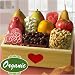 Organic Deluxe Fruit and Treats Heart Crate
