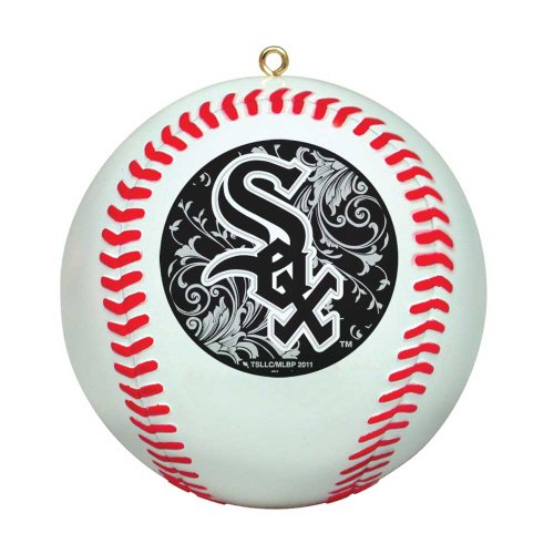 MLB Chicago White Sox Mini Replica Baseball Ornament