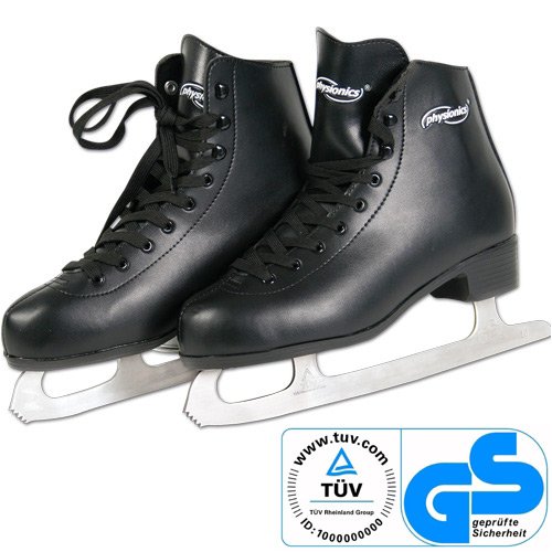 KSSLSH02 Kunstschlittschuhe Schwarz Herren in Größen von 40 - 46