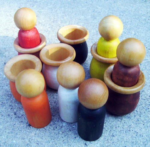 Earth Children Peg and Cup Learning Game