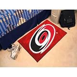 Fan Mats 10524 NHL - Carolina Hurricanes 20" x 30" Starter Series Area Rug / Mat
