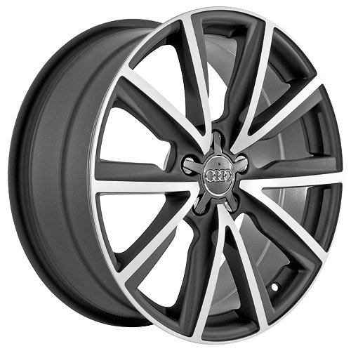 519W1M7EjZL 19 Inch Audi Wheels Rims Black (set of 4)