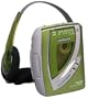 Aiwa HS-TA32 AM/FM Stereo Cassette Player with Super Bass (Green)
