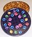 Gourmet Food : Scott's Cakes Peanut Butter Pretzel Nuggets in a Christmas Lights Tin