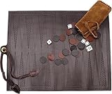 Mulholland Brothers Games Leather Backgammon Set Stout