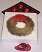 Gourmet Food : Scott's Cakes 1/2 lb. Dark Chocolate Covered Cherry Brandy Cherries in a Wreath Box