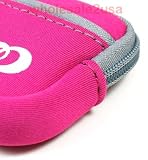 - Hot Pink High-Quality Mini Sleeve Pouch Bag for Olympus Stylus Tough-8010 Digital Camera Black {+ 1pc name tag} -- Best Seller on Amazon!