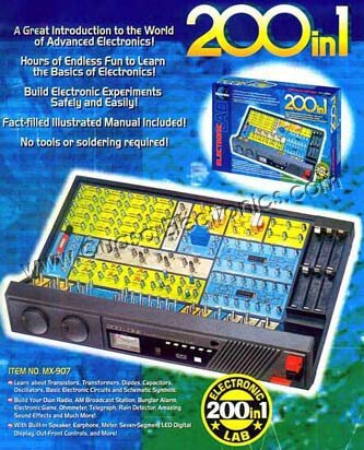Childrens Toyshop  Toys : 200 in 1 Electronic Project Lab
