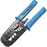 Platinum Tools Platinum 12503C All-In-One Modular Plug Crimp Tool. Clamshell.
