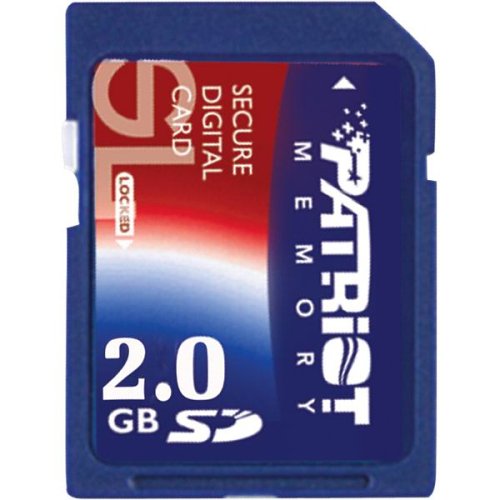 Patriot PSF-2G-40SD Secure Digital Flash Memory Card