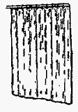 EX-CELL HOME FASHIONS #1ME-040O0-0699-300 HGRN Magnet ShowerLiner
