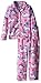 Komar Kids Girls' Micro Fleece 2 Piece Polar Bear Coat Set