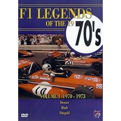 F1 Legends Of The 1970s - Vol. 1 - 1970-1973 [DVD]