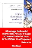 Revue Albin Michel  / Etudes d'esthétique médiévale, tome 2
