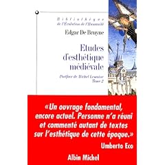 Etudes d'esth�tique m�di�vale, tome 2