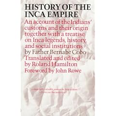 History of the Inca Empire (Texas Pan American Series)