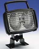 Rampage Products Twin Beam Work Light1 LampH3 Halogen 55w 6.40 x 8.30 x 3.75 Rectangular Polymer Housing w/ Glass Lens