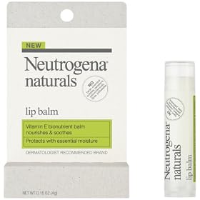Neutrogena Naturals Lip Balm, 0.15 oz (Pack of 2): Beauty