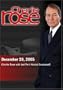 Charlie Rose with Jed Perl; Nicolai Ourousoff (December 28, 2005)