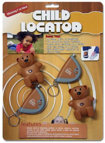 Mommy Im Here CL 103BR2pak Teddy Bear Remote Child Locator, 2 Pack, Brown 519WPQ4XcrL Mommy Im Here CL 103BR2pak Teddy Bear Remote Child Locator, 2 Pack, Brown
