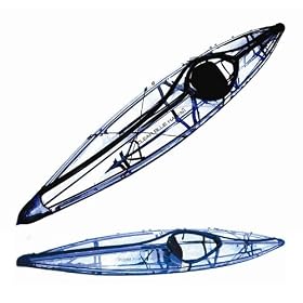 Foldable & Transparent Hi-Tech 1-Person Kayak - Napali