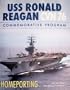 USS Ronald Reagan CVN 76 Homeporting Commemorative Program