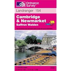 Cambridge and Newmarket, Saffron Walden (Landranger Maps)