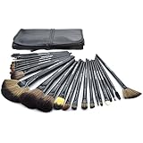 Premium Synthetic Kabuki Makeup Brush Set Cosmetics Foundation Blending Blush Eyeliner Face Powder Brush Makeup Brush Kit 24pcs