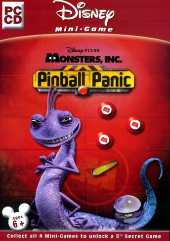 Childrens Toyshop  Video Games : Disney/Pixar's Monsters, Inc: Pinball Panic Mini Game