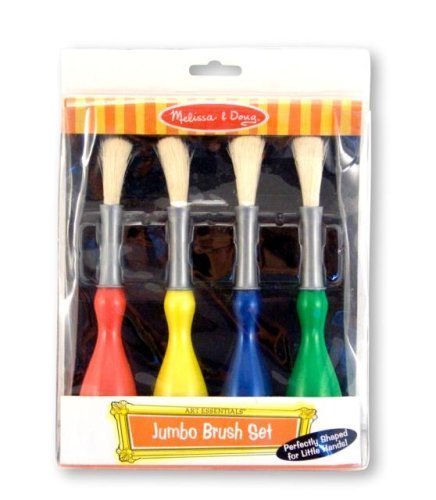 Childrens Toyshop  Toys : Melissa & Doug Jumbo Paint Brushes (set of 4)
