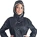 Cloudnine Umbrellas Shaynecoat Raincoat for Women Black and Gold (Large)