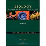 Biology: A Guide to the Natural World, The Custom Core (3rd Edition) book cover