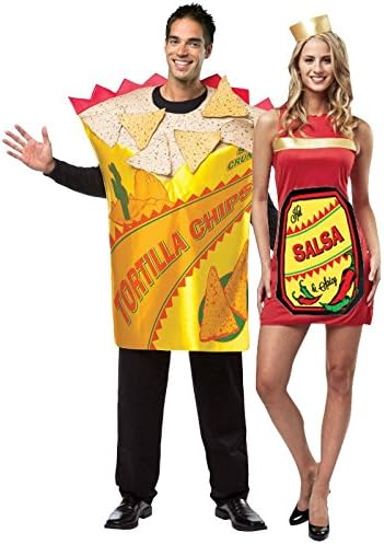 Adult Chips & Salsa Couples Costume - One-Size