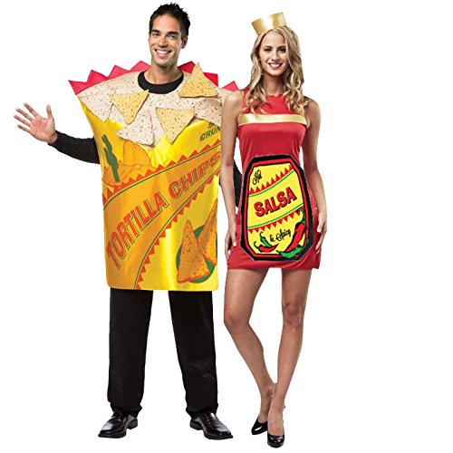 Adult Chips & Salsa Couples Costume - One-Size