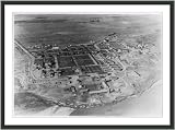 Historic Print (L): Colorado - Fort Lyon. Aerial view of U.S. Government Hospital, looking north
