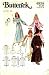Butterick 4938 Sewing Pattern Girls Witch Fairy Godmother Angel Costumes Size 12