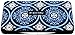 Ah Goo Baby Wipes Case, On-the-Go Travel Size, Blueberry Pattern