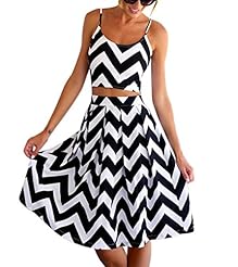 Sexy Summer General Print Spaghetti Strap Polyester Pleated  Dress