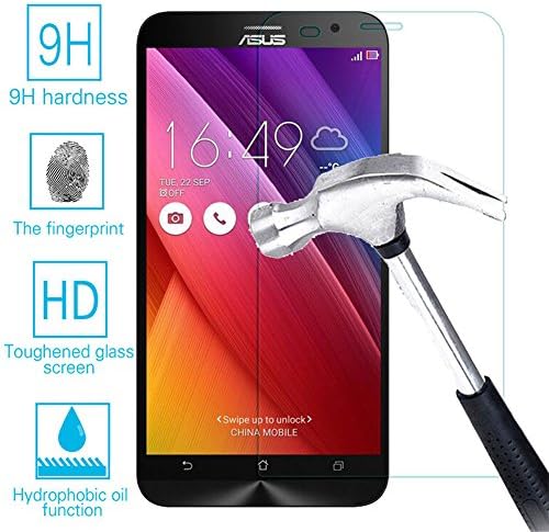 Asus ZenFone 2 Laser 5.0 ZE500KL Tempered Glass Screen Protector Guard,Anti-Scratch Ultra Clear Thin 9H Premium Tempered Glass 0.26mm HD Screen Protector Film for Asus ZenFone 2 Laser 5.0'' ZE500KL