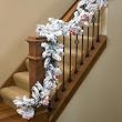 9' x 12" Pre-Lit Flocked Alaskan Artificial Christmas Garland- Multi Dura Lights