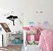 Home Art Decor Wall Sticker African Landscape 60x33cm